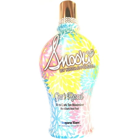 Snooki Get Real Ultra Dark Tan Maximizer Skin Firming Tanning Lotion by (Best Snooki Tanning Lotion)