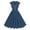 BU2, variant on Women's Vintage Polka Dot Swing Dress Short Sleeve Bow Neck Flared A-Line 50s Retro Party Dresses for Prom Wedding