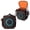 black, variant on Travel Carrying Case for JBL Partybox Encore2 Speaker, Portable Speaker Tote Carry Case with Strap & Organized Pockets for Microphone, Charger, Cable & More