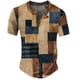 thumbnail image 1 of Playeras Cuello V Para Hombre, Camiseta De Manga Corta Con Cuello Redondo Y Estampado De Letras, Camisa De Moda Floral, 1 of 2