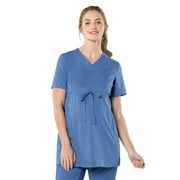 Urbane Women's Ultimate Modern Tailored Fit Breathable Fade Resistant 3 Pockets Pull Over Empire Scrub, Style 9699