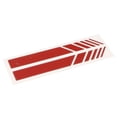 thumbnail image 4 of Almencla Car Rearview Mirror Stickers Waterproof Reflective Stickers Car Decal Red, 4 of 8