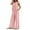 Pink, variant on MOSHU Two Piece Lounge Sets for Women Loose Fit Tank Tops and Wide Leg Pants with Pockets Solid Summer Sets