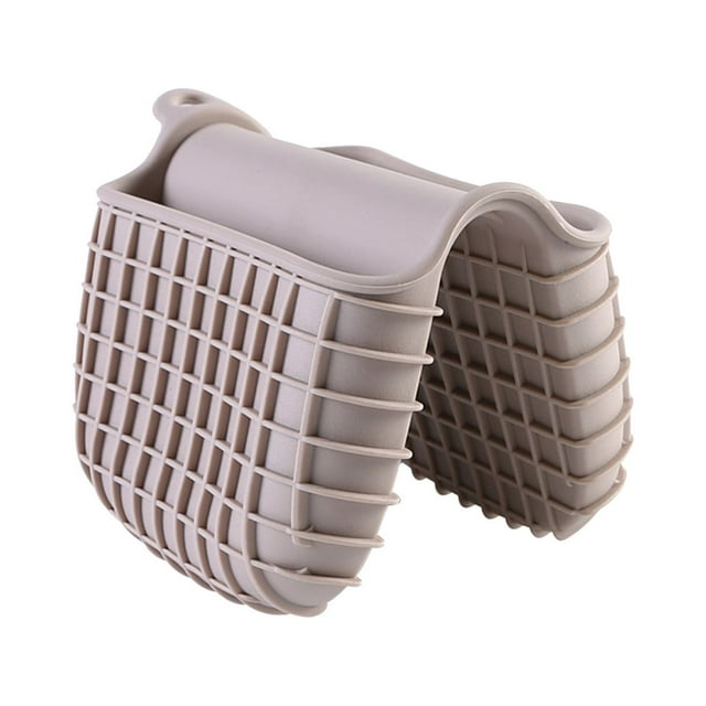 WHEANG Mini Silicone Oven Mitts Set Oven Mitts Heat Insulation Oven Gloves For Kitchen Cooking And Baking Protecting Fingers Mini Oven Hand Clips