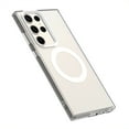 thumbnail image 6 of ELEHOLD Case for Samsung Galaxy S23 FE Magnetic Shockproof Case Slim Matte Transparent Rugged Cover, Skin Friendy Feel, Compatibel with MagSafe, White, 6 of 7
