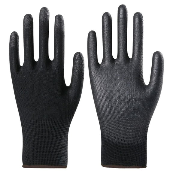 Miogawg Gardening Gloves, Nylon Shell Non-Slip Coated Safety Lightweight Gloves, Working Gloves For Weeding, Digging, Raking And Pruning (4 Pairs)