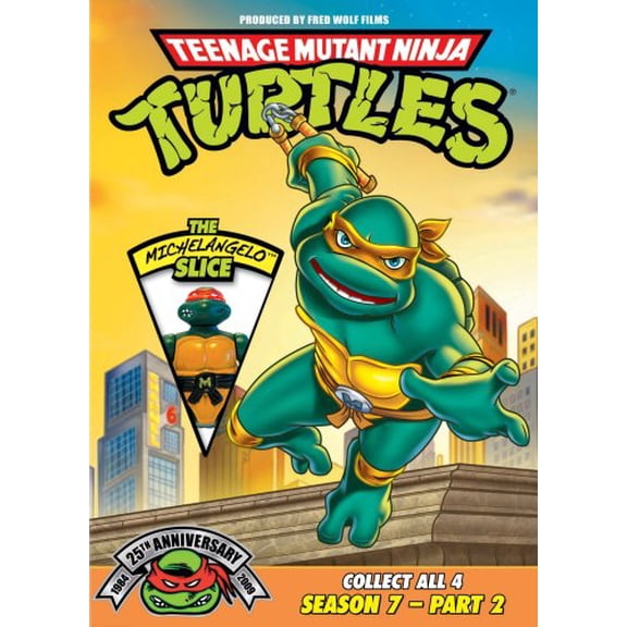 Teenage Mutant Ninja Turtles 25th Anniversary: Season 7, Part 2 - The  Michelangelo Slice (Full Frame)
