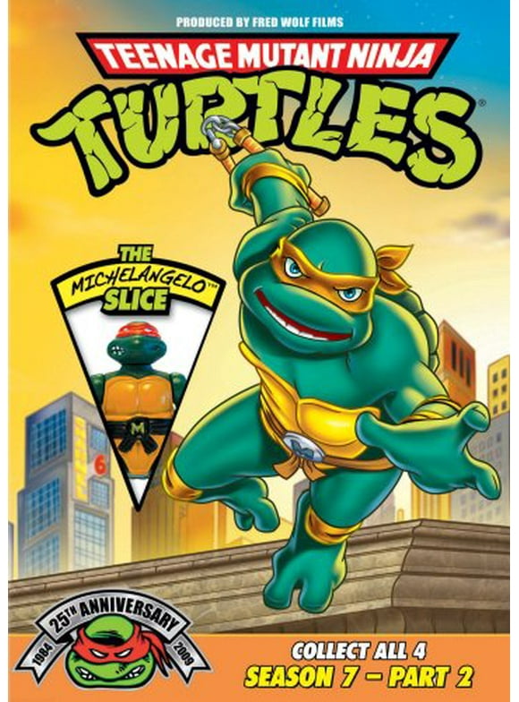 Teenage Mutant Ninja Turtles 25th Anniversary: Season 7, Part 2 - The  Michelangelo Slice (Full Frame)