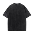 thumbnail image 4 of GrmtClth Men' Shirts Beach Summer Graphic Printed Tee Gym Short Sleeve Tops Trend Crewneck Clothing Black L, 4 of 4