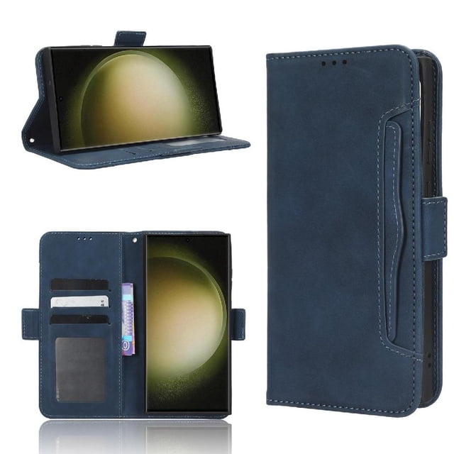 Funda Tipo Billetera GANGXUN para Samsung Galaxy S22 Ultra 5G – Tapa Flip con Tarjetero