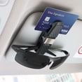 thumbnail image 3 of Clip para visera solar, 2 paquetes de soporte para gafas de sol para visera solar de coche, coche, 3 of 5