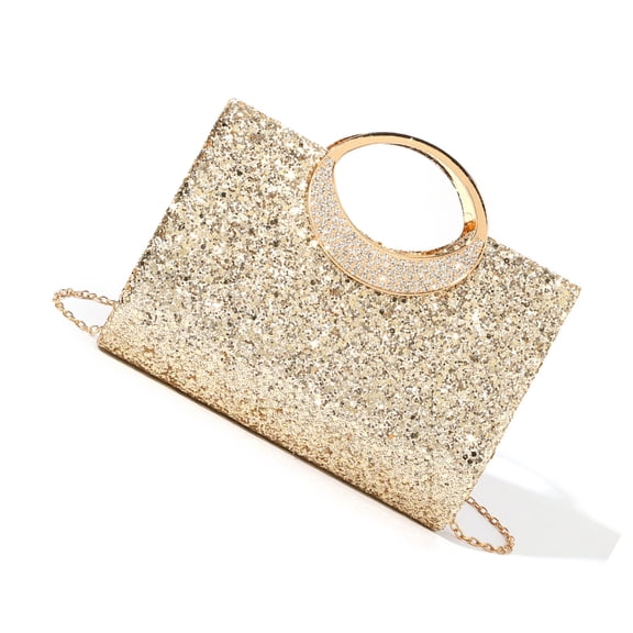 Clutches Purse Women Shoulder Bags Sequins Purses and Handbags for Wedding Party Evening Bag Crossbody Bag with Chain