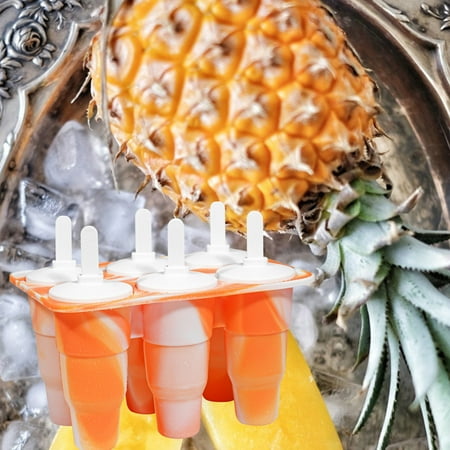 

Collapsible Popsicles Molds Silicone Ice-Pop Molds Easy Release Ice Cream Mold Reusable Popsicle Stick with Drip-Guards for Homemade Popsicles and Ice Cream