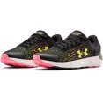 thumbnail image 4 of Under Armour Unisex Kids' Grade School Charged Rogue 2 Sneaker Black/White/Yellow Ray - 3022868-004, 4 of 5