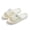 White, variant on Unisex Cartoon Slippers Soft Sole Flat EVA Bathroom Shower Shoes Pink 6.5