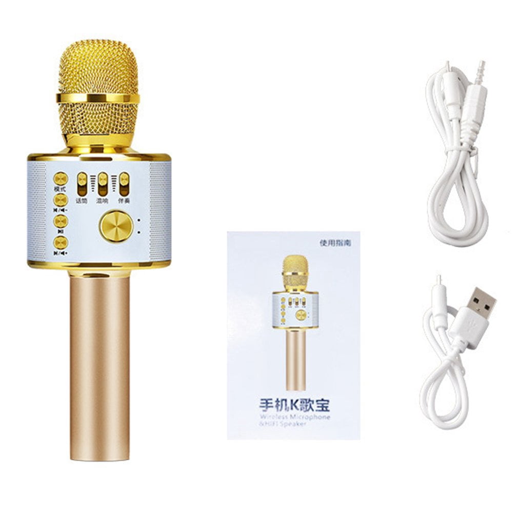 KTV Sing Song Artefact Microphone Sans Fil Maison TV Chant Microphone Sans Fil