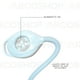thumbnail image 3 of Lampara De Pie Con Lupa 3x Para Tauajes Maquillaje Estetica Arcoshop SYA1111AZA111, 3 of 7