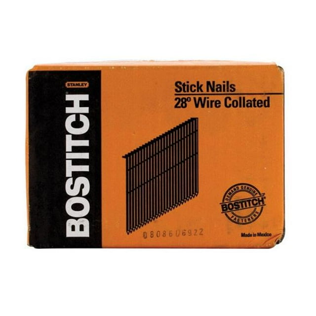 Stanley Bostitch S6DGAL-FH Steel Stick Nails 2 in.