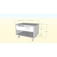thumbnail image 6 of Nexera Oscuro 4 Piece Queen Panel Bedroom Set in Truffle and Black, 6 of 9