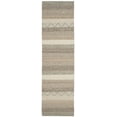 thumbnail image 4 of SAFAVIEH Natura Rylan Braided Striped Wool Runner Rug, Beige, 2'3" x 12', 4 of 6