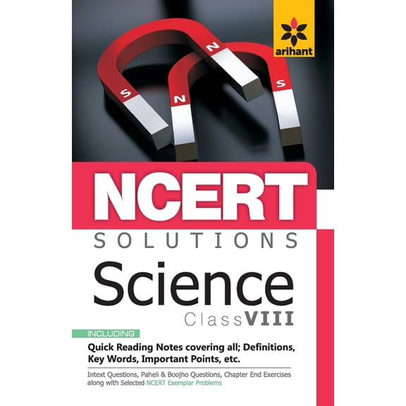 NCERT Solutions Science 8th, (Paperback)