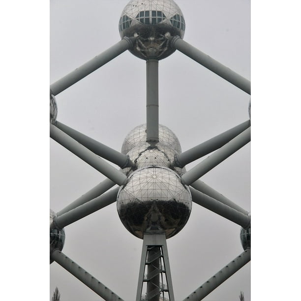 dorp Oxide Graf Building BOL Science Atomium Ball Brussels Museum-12 Inch BY 18 Inch  Laminated Poster With Bright Colors And Vivid Imagery-Fits Perfectly In  Many Attractive Frames - Walmart.com