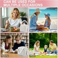 thumbnail image 6 of Lunch Bag - Insulated Lunch Box for Women, Reusable Large Capacity Cooler Bag for Adult, Small Leakproof Cute Corduroy Lunch Tote for Work Office Travel Picnic, 6 of 6