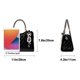 thumbnail image 3 of Bolso TIBES Bolso de charol brillante para mujer, 3 of 7