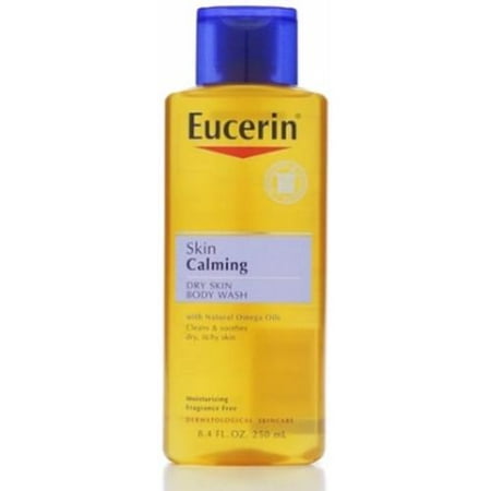 calming eucerin wash oz shower oil pack daily body
