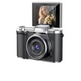 thumbnail image 1 of Cámara Digital 4K de 48 MP con Enfoque Automático, Videocámara de 2,8 Pulgadas, Cámara CCD Retro para Niños y Estudiantes A, 1 of 5