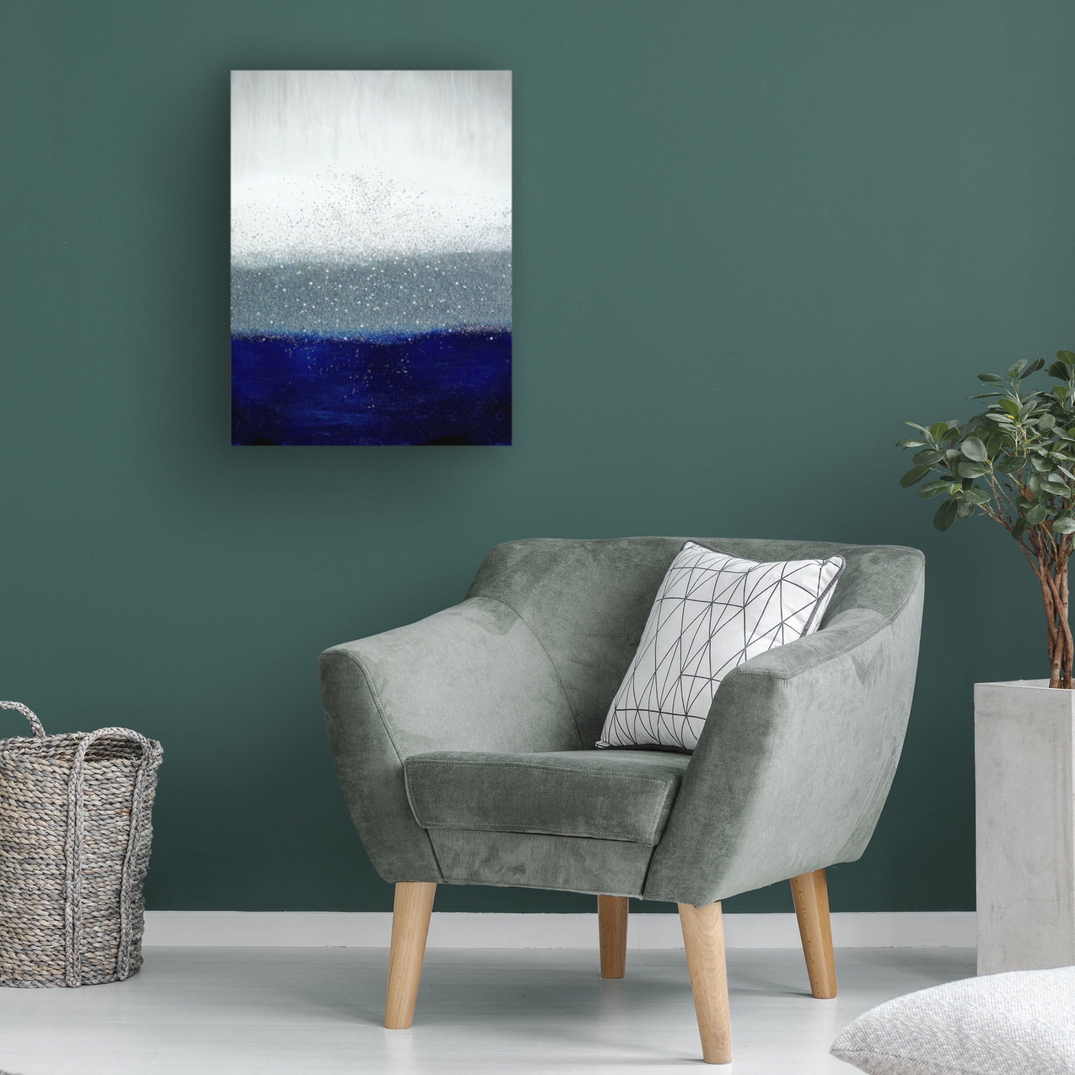 Trademark Fine Art Alyson Storms Indigo Dream Canvas Wall Art