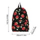 thumbnail image 4 of Lonchera, cajas Bento, mochila con estampado floral de fresas para niñas, mochila escolar de moda para el campus, adecuada para la escuela secundaria, mochilas, 4 of 4