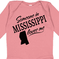 thumbnail image 4 of Inktastic Someone in Mississippi Loves Me Boys or Girls Long Sleeve Baby Bodysuit, 4 of 5