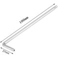 thumbnail image 2 of HUGFEGWE T25 Long Tamper Proof Torx Star Key Bit Wrench L-Shape Nickel Plating 1Pcs CJB91-23219, 2 of 6