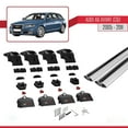 thumbnail image 5 of Compatible with Audi A6 (C6) Avant 2005-2011 ACE-2 Car Roof Rack Cross Bar Grey Aluminium 2 Bars, 5 of 7