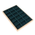 thumbnail image 4 of ZheElen Plateau de Rangement Empilable pour Bijoux Tiroirs Enveloppés en Flanelle C pour Garde-Robe Bracelet Style D, 4 of 6