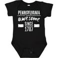 thumbnail image 3 of Inktastic Pennsylvania Awesome Since 1787 Boys or Girls Baby Bodysuit, 3 of 5