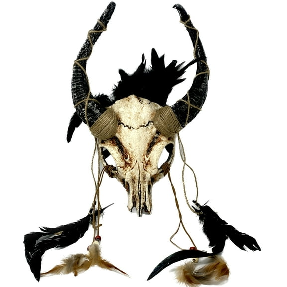 Ram Goat Masquerade Demon Devil Horn Mask Costume Halloween Party Masks