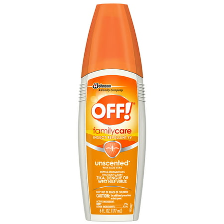 OFF! FamilyCare Insect Repellent IV, Unscented, 6 fl (Best Bug Repellent For Patio)