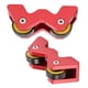 thumbnail image 5 of Comprobador de rectitud de taco de billar, herramientas de club de billar rojas compactas portátiles para nueve clubes para billar para Snooker LHCER Descripción de la referencia, 5 of 8