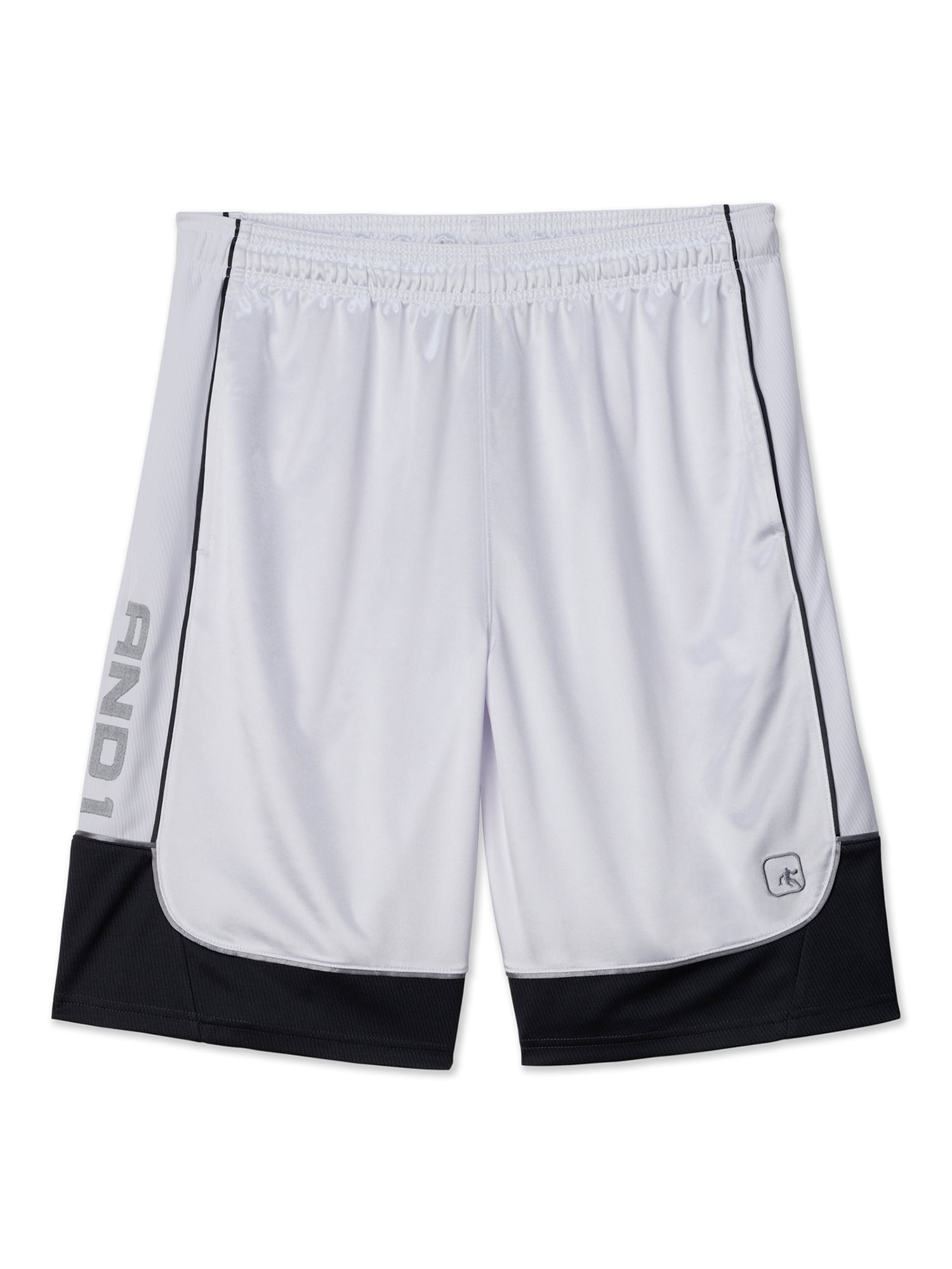 AND1 Men and Big Men s All Court Colorblock 11 Shorts up to Size 3XL Walmart