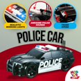 thumbnail image 4 of Police Car PlaySet – Push-and-Go Police Vehicle with Lights, Sirens & Sounds –  BPA-Free Rescue Car for Kids Ages 3–7 – Educational Imaginative Gift for Boys & Girls, 4 of 6
