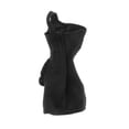 thumbnail image 4 of 1/6 ropa negra vestido ropa para mujer de acción pulgadas Un hombro Zulema vestido de figuras de acción, 4 of 8