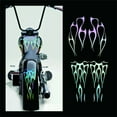 thumbnail image 4 of Flame Vinyl Decal Sticker Waterproof For Motorcycle Gas Tank Fender, 4 of 4