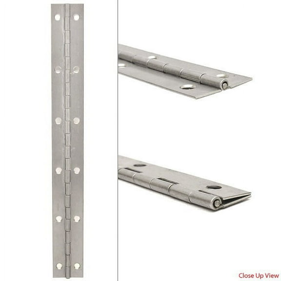 Boat Piano Hinge | 11 x 1 1/4 Inch 20 Gauge Stainless Steel 4248-9259