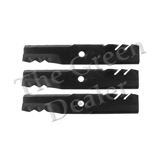 50 inch Deck Gator Mulching G6 Blade Set (3 Blades)