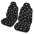 thumbnail image 2 of KAKALAD Cutely frog Car Seat Covers Set Vehicle Front Seats Protector 2 Pcs, 2 of 9