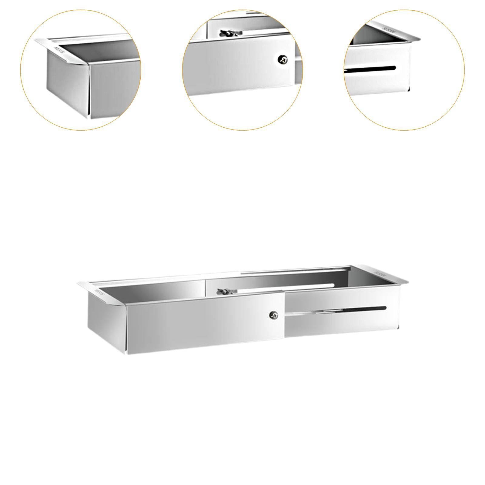 Fiocias Stainless Steel Dish Drying Rack Vegetable Washing Basket for Household Bowl