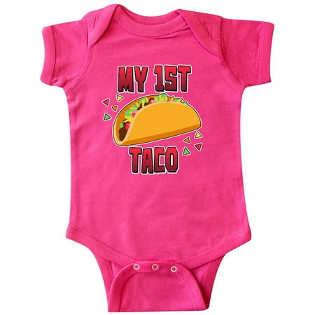 

Inktastic My 1st Taco Gift Baby Boy or Baby Girl Bodysuit