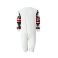 thumbnail image 4 of Fiomva Matching Pajamas Set for Family Fleece Christmas Sleepwear Zipper Jumpsuit, 4 of 9
